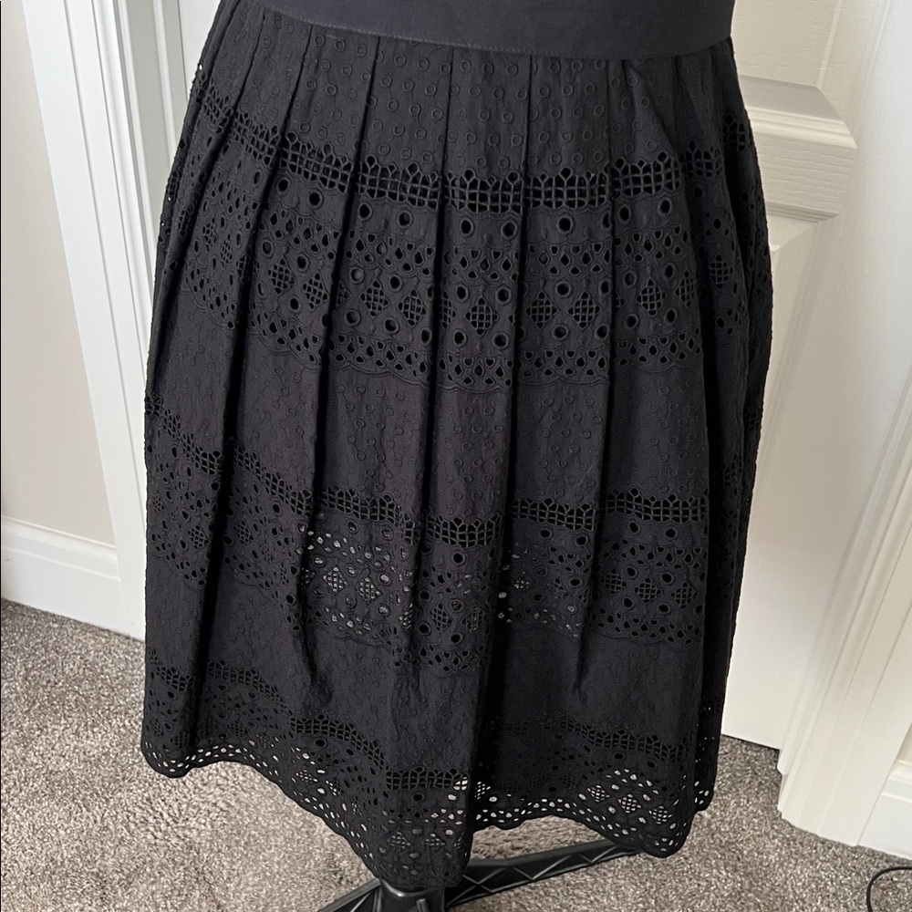 NWOT Talbots Eyelet Shirt Dress - Picture 6 of 9